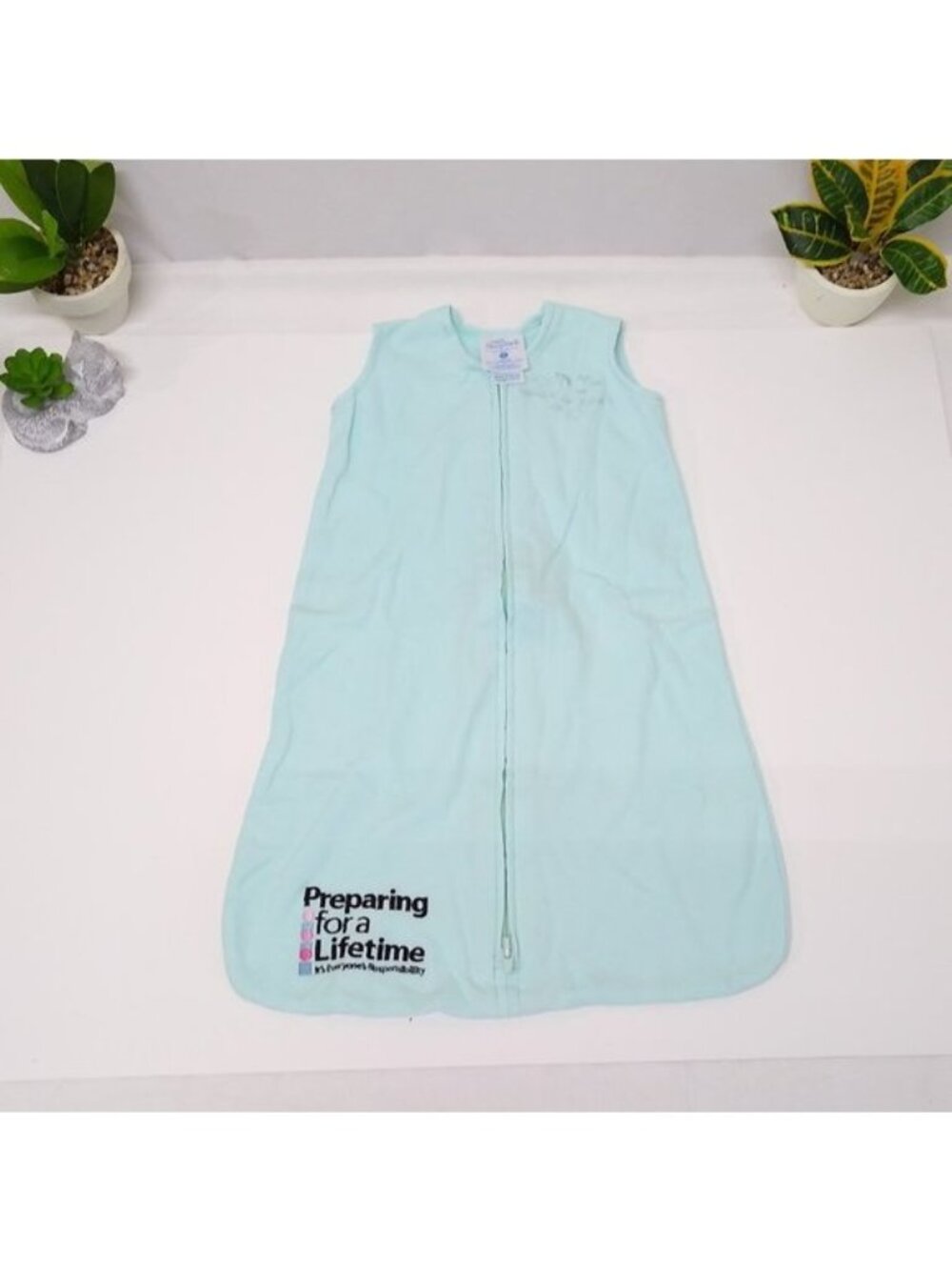 HALO SleepSack XS Wearable Blanket Swaddle Transition Sleepin Bag Baby Blue NWOT